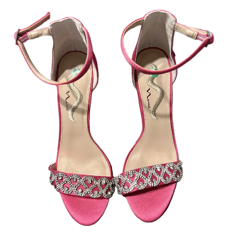 Chic and stylish women's shoes for garden partiesSandals Heels Stiletto By Nina Size: 9 Chic and stylish women's shoes for garden partiesSandals Heels Stiletto By Nina Size: 9