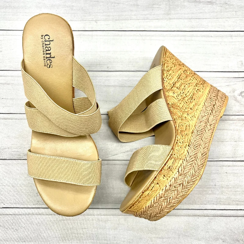 Warm and cozy women's shoes for winterSandals Heels Wedge By Charles By Charles David Size: 7 Warm and cozy women's shoes for winterSandals Heels Wedge By Charles By Charles David Size: 7