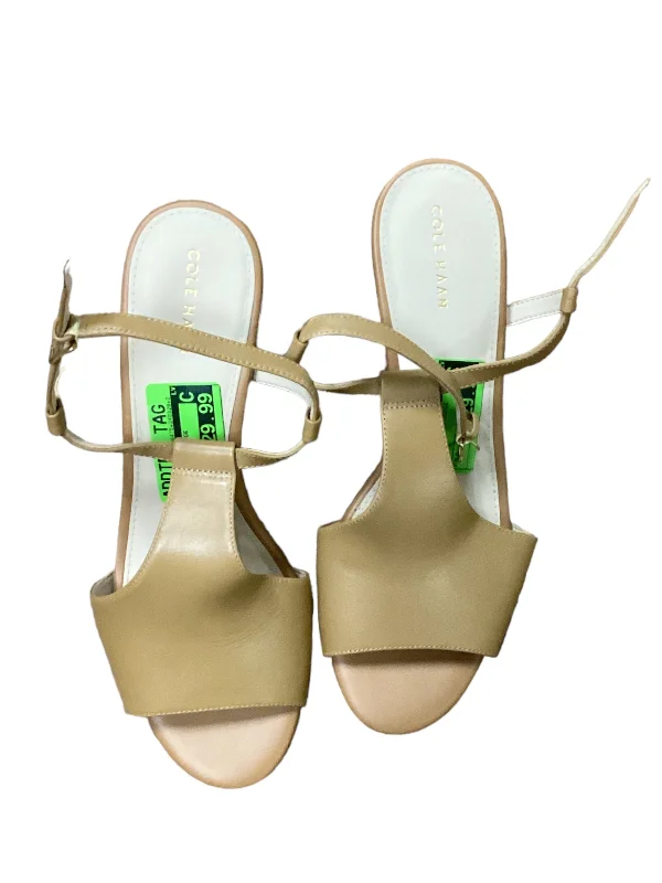 Versatile and stylish women's shoes for all occasions and seasonsSandals Heels Wedge By Cole-haan Size: 9 Versatile and stylish women's shoes for all occasions and seasonsSandals Heels Wedge By Cole-haan Size: 9
