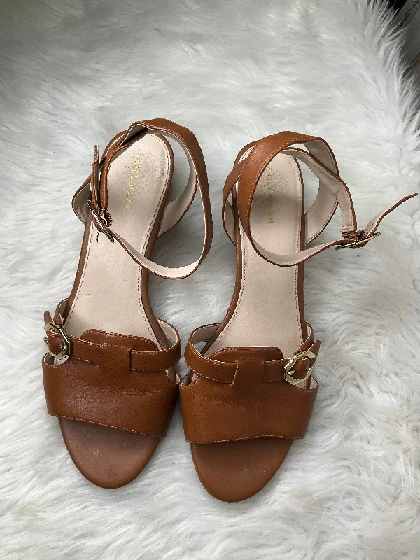 Chic and trendy women's shoes for the officeSandals Heels Wedge By Cole-haan Size: 9 Chic and trendy women's shoes for the officeSandals Heels Wedge By Cole-haan Size: 9