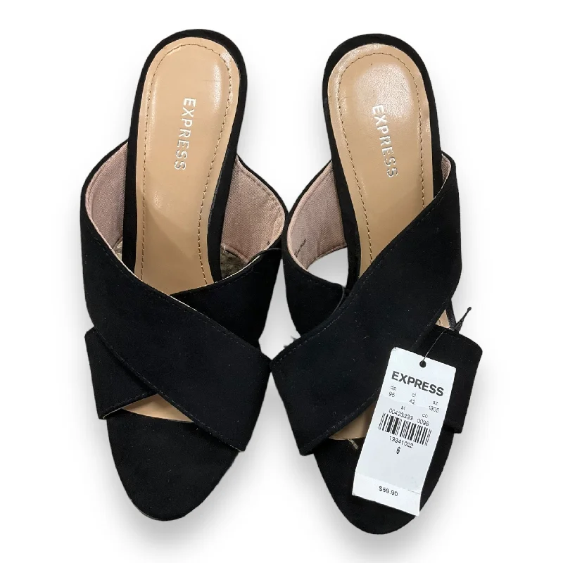Comfy and stylish women's shoes for everyday comfortSandals Heels Wedge By Express  Size: 6
