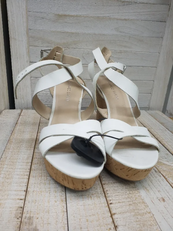Stylish and comfortable women's shoes for long flightsSandals Heels Wedge By Franco Sarto Size: 10 Stylish and comfortable women's shoes for long flightsSandals Heels Wedge By Franco Sarto Size: 10