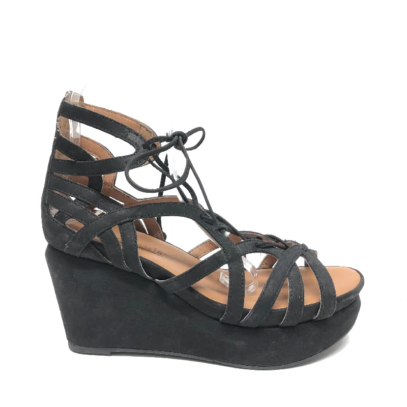 Bold and statement-making women's shoes for the bold and beautifulSandals Heels Wedge By Gentle Souls Size: 8.5 Bold and statement-making women's shoes for the bold and beautifulSandals Heels Wedge By Gentle Souls Size: 8.5