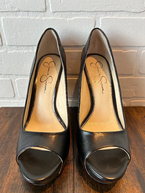 Fashion-forward and trendy women's shoe stylesSandals Heels Wedge By Jessica Simpson Size: 11 Fashion-forward and trendy women's shoe stylesSandals Heels Wedge By Jessica Simpson Size: 11
