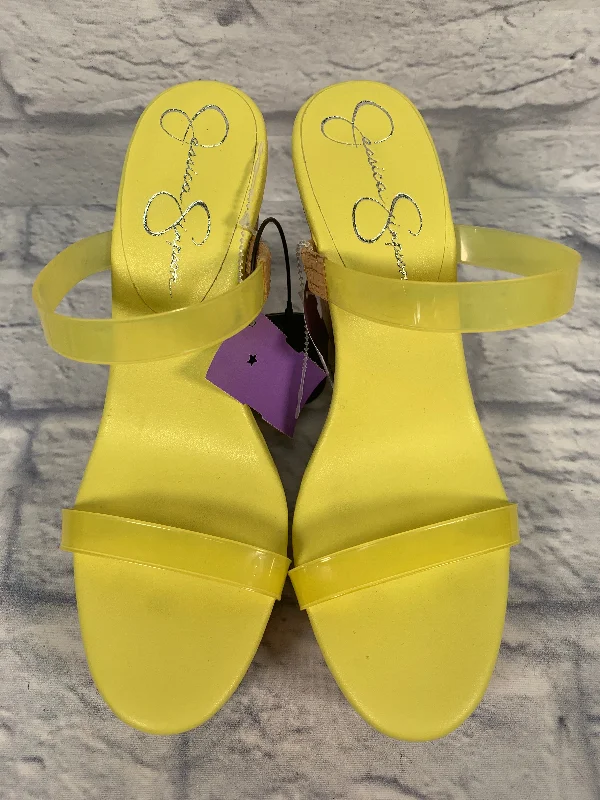 Comfy and stylish women's shoes for lounging around the houseSandals Heels Wedge By Jessica Simpson Size: 8 Comfy and stylish women's shoes for lounging around the houseSandals Heels Wedge By Jessica Simpson Size: 8
