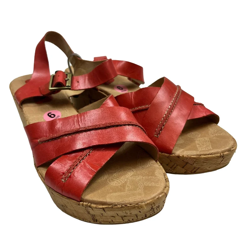 Exotic and bold women's shoe designsSandals Heels Wedge By Kork Ease  Size: 9