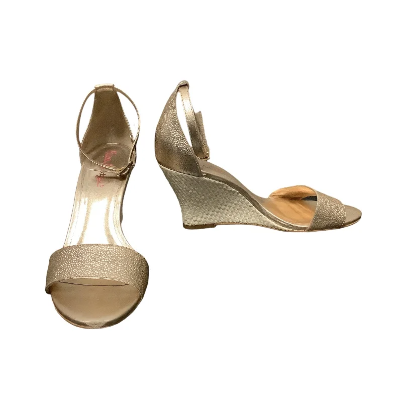 Elegant and sophisticated women's shoes for opera nightsSandals Heels Wedge By Lilly Pulitzer Size: 8 Elegant and sophisticated women's shoes for opera nightsSandals Heels Wedge By Lilly Pulitzer Size: 8