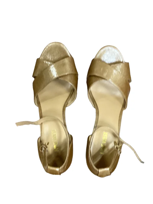 Versatile and stylish women's shoes for city walksSandals Heels Wedge By Nine West Size: 8 Versatile and stylish women's shoes for city walksSandals Heels Wedge By Nine West Size: 8