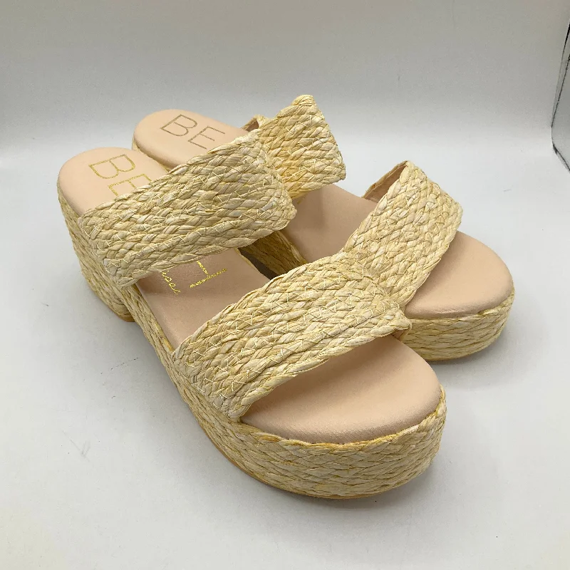 Durable and stylish women's shoes for outdoor activitiesTan Sandals Heels Block Matisse, Size 10 Durable and stylish women's shoes for outdoor activitiesTan Sandals Heels Block Matisse, Size 10