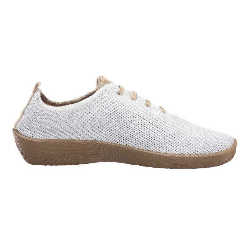 Comfy and stylish women's shoes for everyday eleganceArcopedico Women's LS Oxford White/Beige Fabric Comfy and stylish women's shoes for everyday eleganceArcopedico Women's LS Oxford White/Beige Fabric