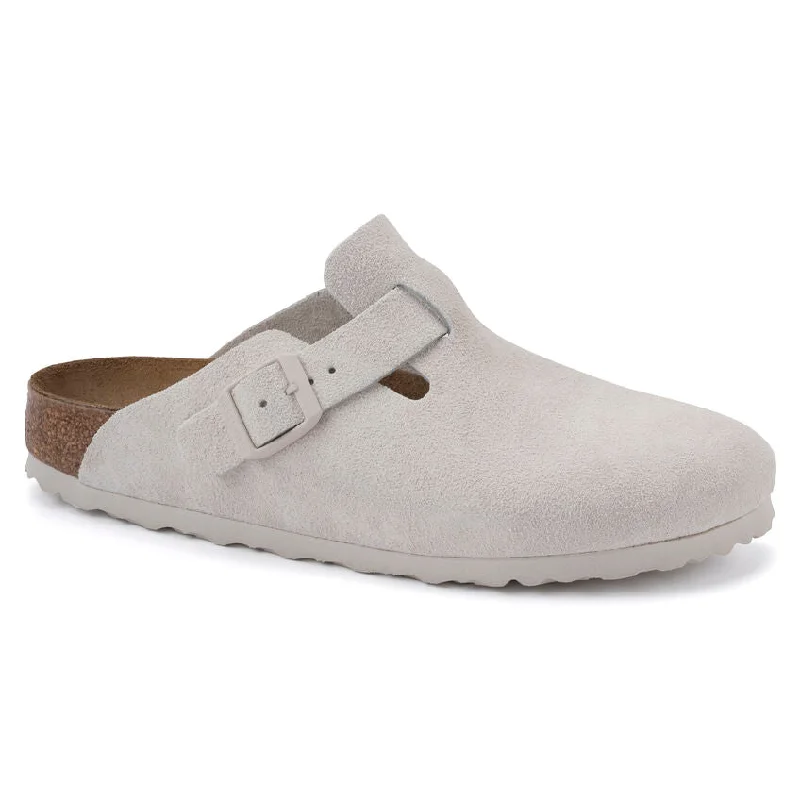 Practical and functional women's footwear solutionsBirkenstock Boston Classic Footbed - Suede Practical and functional women's footwear solutionsBirkenstock Boston Classic Footbed - Suede