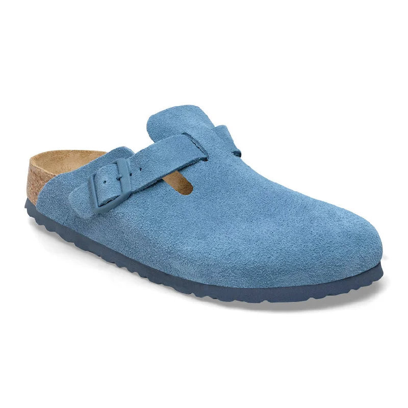 Elegant and sophisticated women's shoes for mature womenBirkenstock Boston Soft Footbed - Suede Elegant and sophisticated women's shoes for mature womenBirkenstock Boston Soft Footbed - Suede