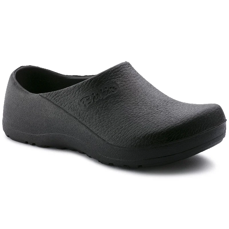 Fashion-forward and trendy women's shoe stylesBIRKENSTOCK PROFI-BIRKI BLACK POLYURETHANE UNISEX Fashion-forward and trendy women's shoe stylesBIRKENSTOCK PROFI-BIRKI BLACK POLYURETHANE UNISEX