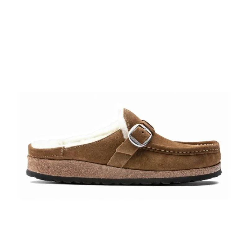 Chic and stylish women's shoes for fashion weekBirkenstock Women's Buckley Shearling - Tea Suede Chic and stylish women's shoes for fashion weekBirkenstock Women's Buckley Shearling - Tea Suede