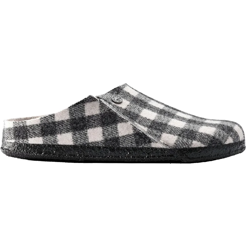 Comfortable yet fashionable women's shoesWomen's Birkenstock Zermatt Plaid White/Natural Wool Comfortable yet fashionable women's shoesWomen's Birkenstock Zermatt Plaid White/Natural Wool