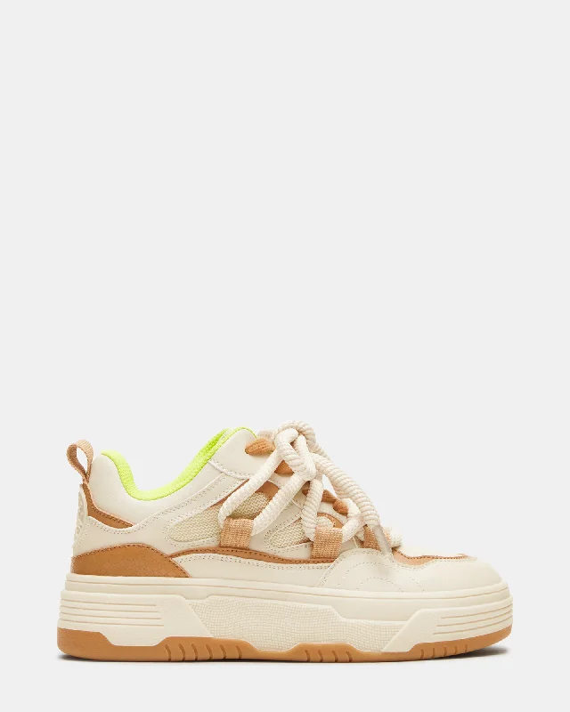 Stylish and practical women's shoes for rainy daysBOOMER TAN MULTI