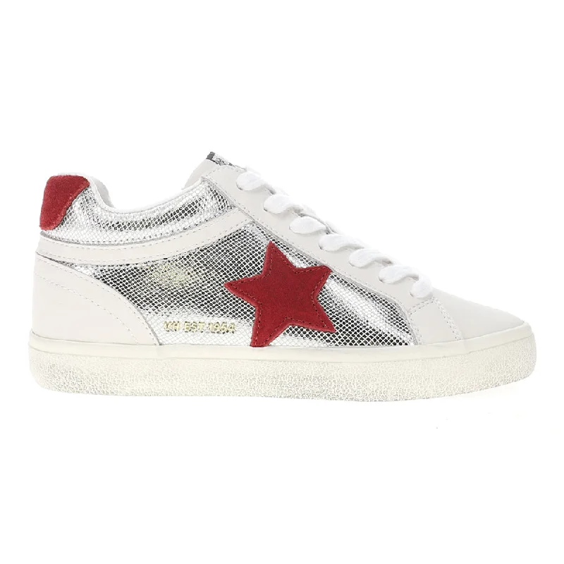 Elegantly crafted women's shoesBounce 36 Metallic Lace Up Sneakers