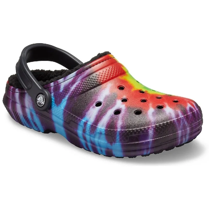Chic and versatile women's footwearCrocs Women's Classic Tie-Dye Lined Clog 206341-988 - Multi/Black Chic and versatile women's footwearCrocs Women's Classic Tie-Dye Lined Clog 206341-988 - Multi/Black