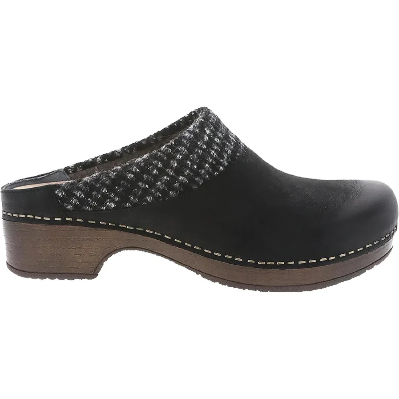 Chic and trendy women's shoe fashionsWomen's Dansko Bev Black Burnished Nubuck