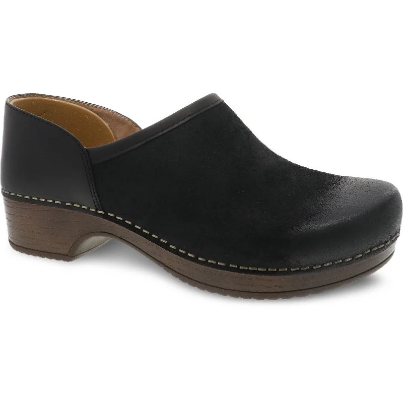 Durable and reliable women's shoesDANSKO BRENNA BLACK BURNISHED SUEDE
