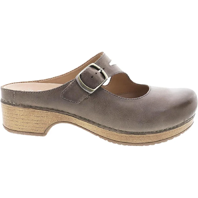Versatile and elegant women's shoes for any outfitWomen's Dansko Britney Stone Waxy Burnished Leather Versatile and elegant women's shoes for any outfitWomen's Dansko Britney Stone Waxy Burnished Leather