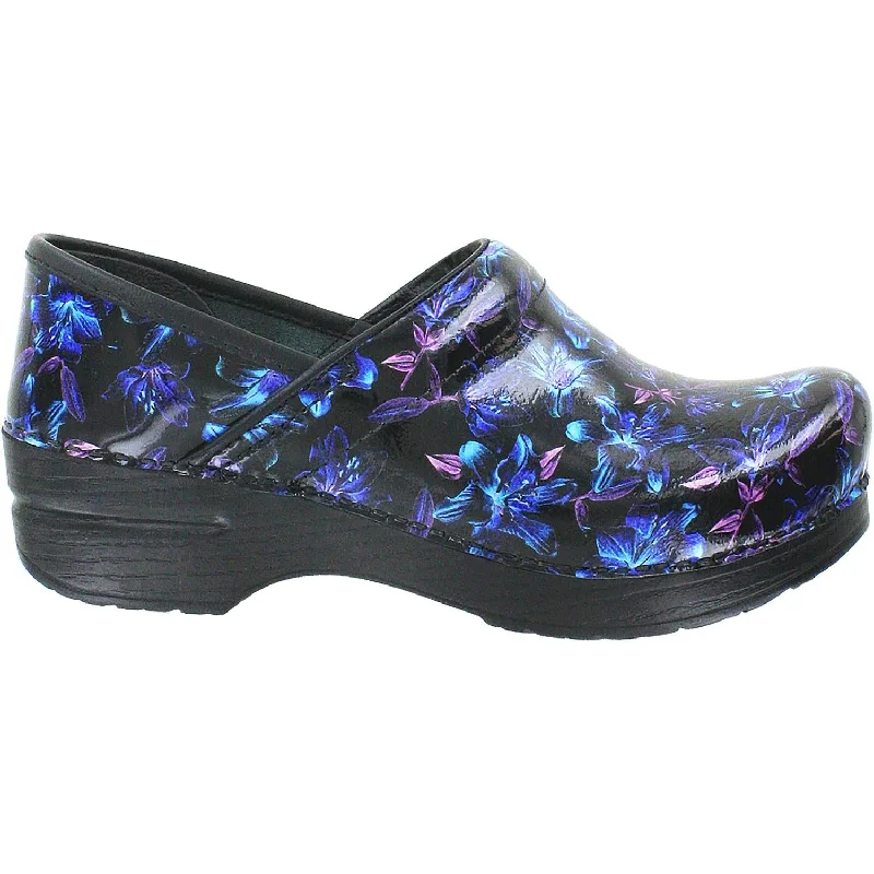Comfy and stylish women's shoes for lounging around the houseWomen's Dansko Professional Clog Night Bloom Patent Leather Comfy and stylish women's shoes for lounging around the houseWomen's Dansko Professional Clog Night Bloom Patent Leather