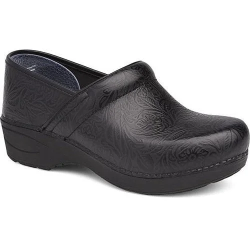 Warm and cozy women's shoes for winterDANSKO XP 2.0 BLACK FLORAL TOOLED