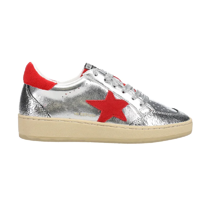 Bold and unique women's shoes for fashion-forward individualsDenisse Metallic Lace Up Sneakers Bold and unique women's shoes for fashion-forward individualsDenisse Metallic Lace Up Sneakers
