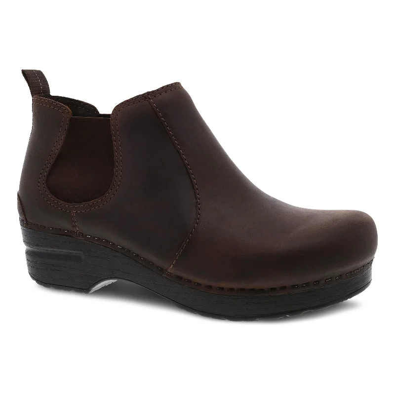 Versatile and stylish women's shoes for city walksFrankie Antique Brown Oiled