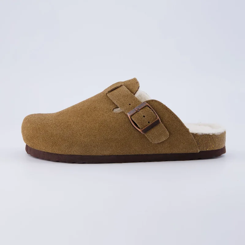 Comfy and cozy women's shoes for loungingHana Fur-Lined Clog