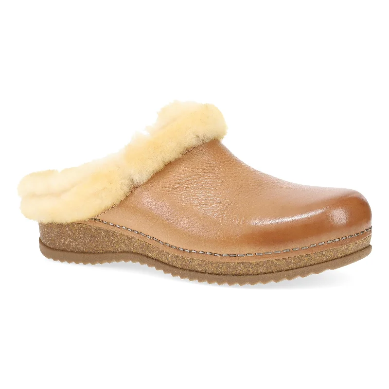 Chic and stylish women's shoes for garden partiesMagda Tan Waxy Milled