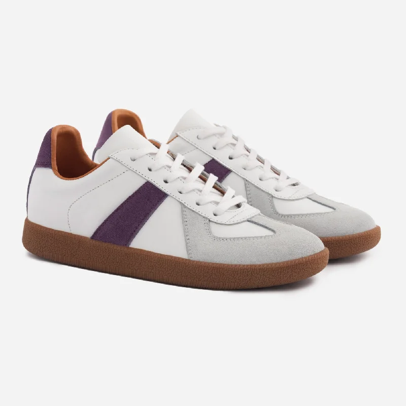 Timeless classic women's shoe designsMorgen Trainers - Leather/Suede - Gum Sole - Women's Timeless classic women's shoe designsMorgen Trainers - Leather/Suede - Gum Sole - Women's