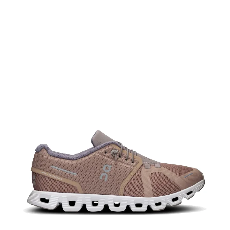 Elegant and sophisticated women's shoes for red carpet eventsOn Women's Cloud 5 Sneaker in Rose Brown/Fog Elegant and sophisticated women's shoes for red carpet eventsOn Women's Cloud 5 Sneaker in Rose Brown/Fog
