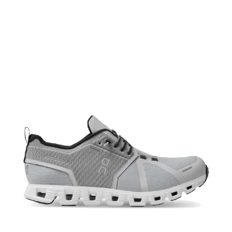 Chic and trendy women's shoes for the officeOn Women's Cloud 5 Waterproof Sneaker in Glacier/White Chic and trendy women's shoes for the officeOn Women's Cloud 5 Waterproof Sneaker in Glacier/White