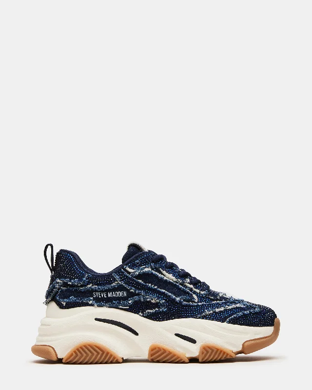 Stunning and glamorous women's shoes for evenings outPERMIT DARK BLUE