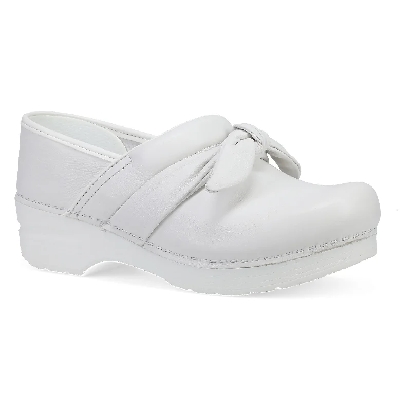 Comfortable and supportive women's shoes for all-day wearPro Bow White Nappa