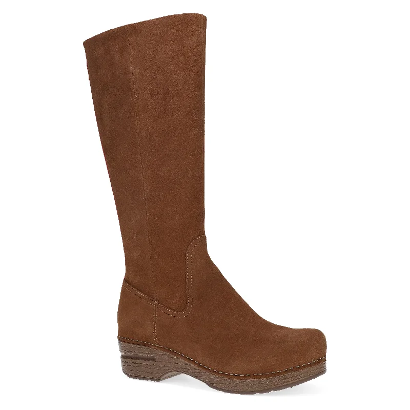 Chic and stylish women's shoes for garden partiesShelbie Brown Waterproof Suede