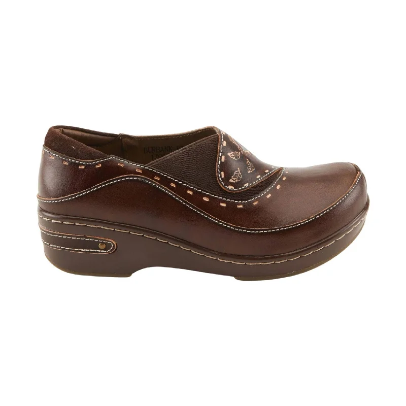 Comfy and stylish women's shoes for everyday eleganceSpring Step L'artiste Women's Burbank Clogs - Brown Comfy and stylish women's shoes for everyday eleganceSpring Step L'artiste Women's Burbank Clogs - Brown