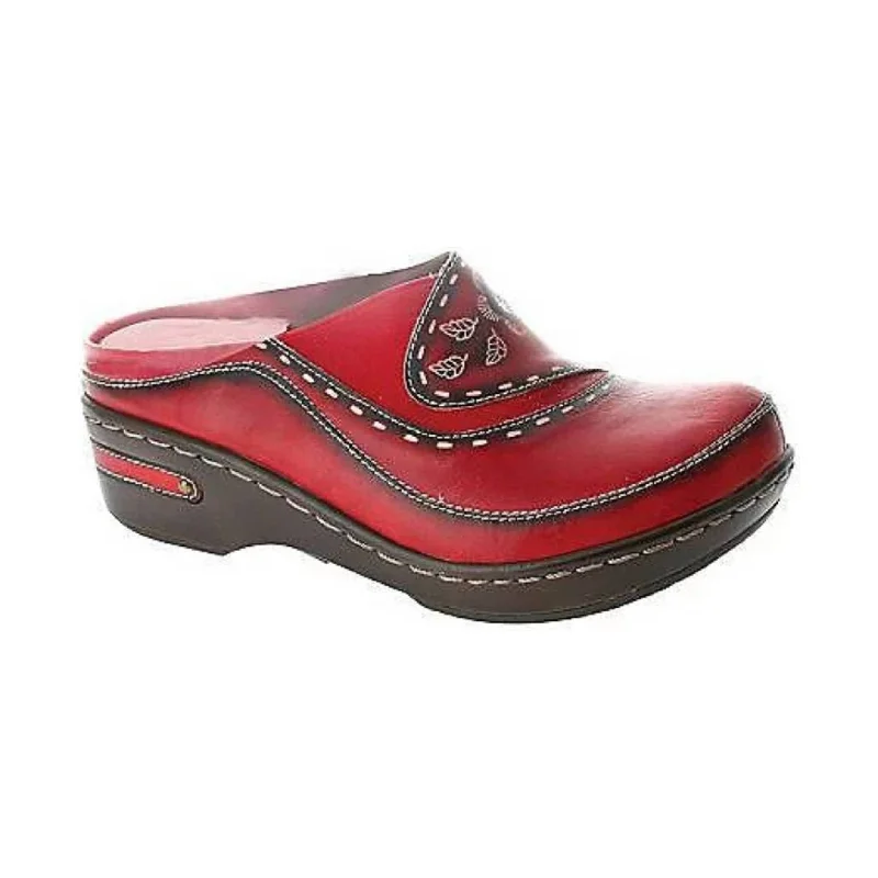 Versatile and adaptable women's shoes for every occasionSpring Step L'artiste Women's Chino Clog - Red Versatile and adaptable women's shoes for every occasionSpring Step L'artiste Women's Chino Clog - Red