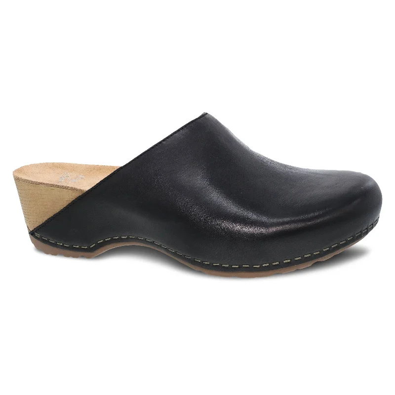Luxurious and comfortable women's shoe options for special occasionsTalulah Black Milled Burnished