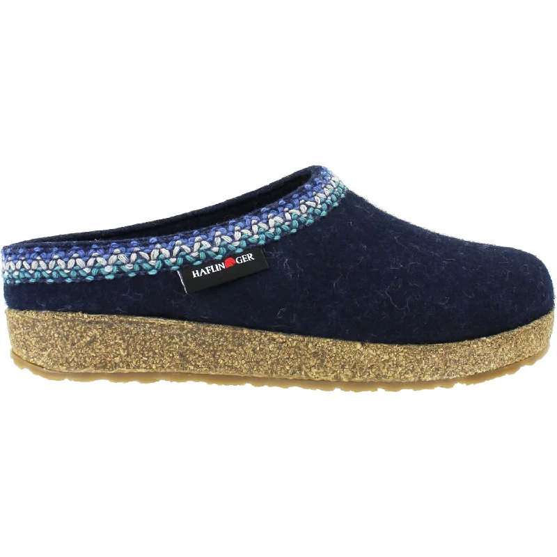 Fashion-forward and trendy women's shoe stylesUnisex Haflinger Zig Zag Captains Blue Wool Fashion-forward and trendy women's shoe stylesUnisex Haflinger Zig Zag Captains Blue Wool