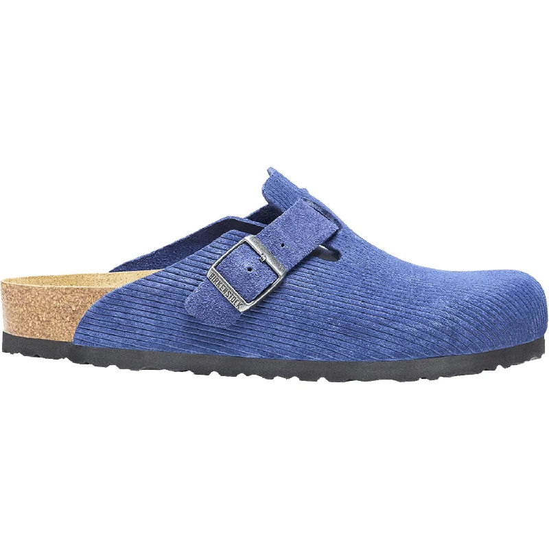 Chic and stylish women's shoes for fashion weekUnisex Birkenstock Boston Indigo Corduroy Embossed Suede Chic and stylish women's shoes for fashion weekUnisex Birkenstock Boston Indigo Corduroy Embossed Suede