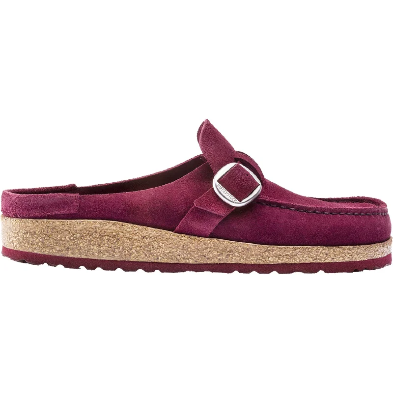 Versatile and stylish women's shoes for everyday chicWomen's Birkenstock Buckley Shearling Maroon Suede Versatile and stylish women's shoes for everyday chicWomen's Birkenstock Buckley Shearling Maroon Suede