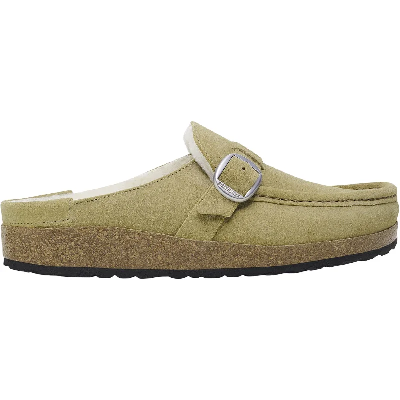 Chic and sophisticated women's footwear for workWomen's Birkenstock Buckley Shearling Taupe Suede Chic and sophisticated women's footwear for workWomen's Birkenstock Buckley Shearling Taupe Suede