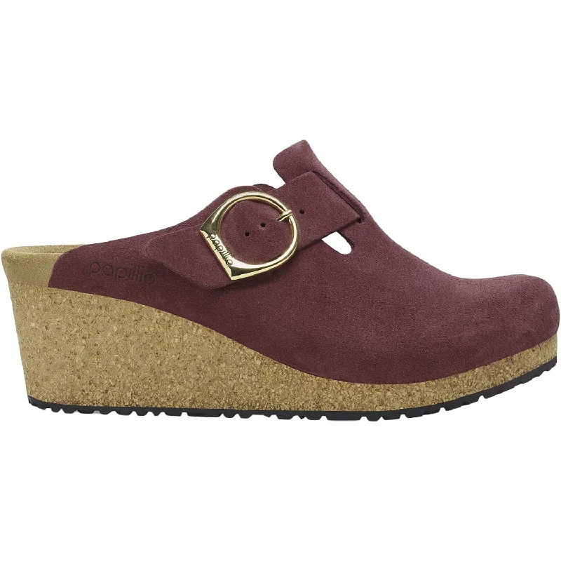 Chic and minimalist women's footwear trendsWomen's Birkenstock Papillio Fanny Berry Crush Suede Chic and minimalist women's footwear trendsWomen's Birkenstock Papillio Fanny Berry Crush Suede