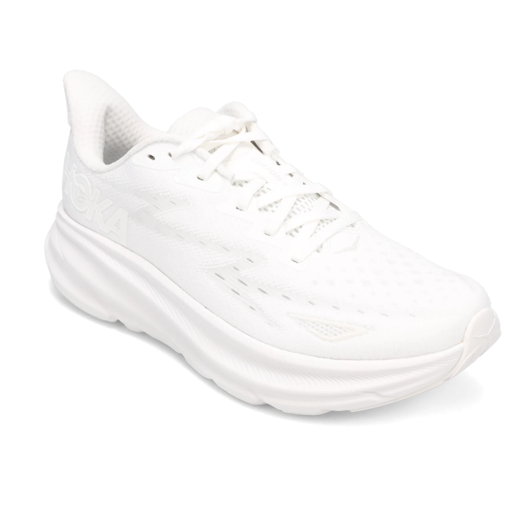 Feminine and dainty women's shoe designsWomen's Clifton 9 White/White