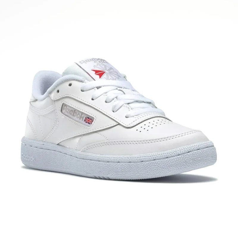 Colorful and vibrant women's shoe patternsWomen's Club C 85 White/White