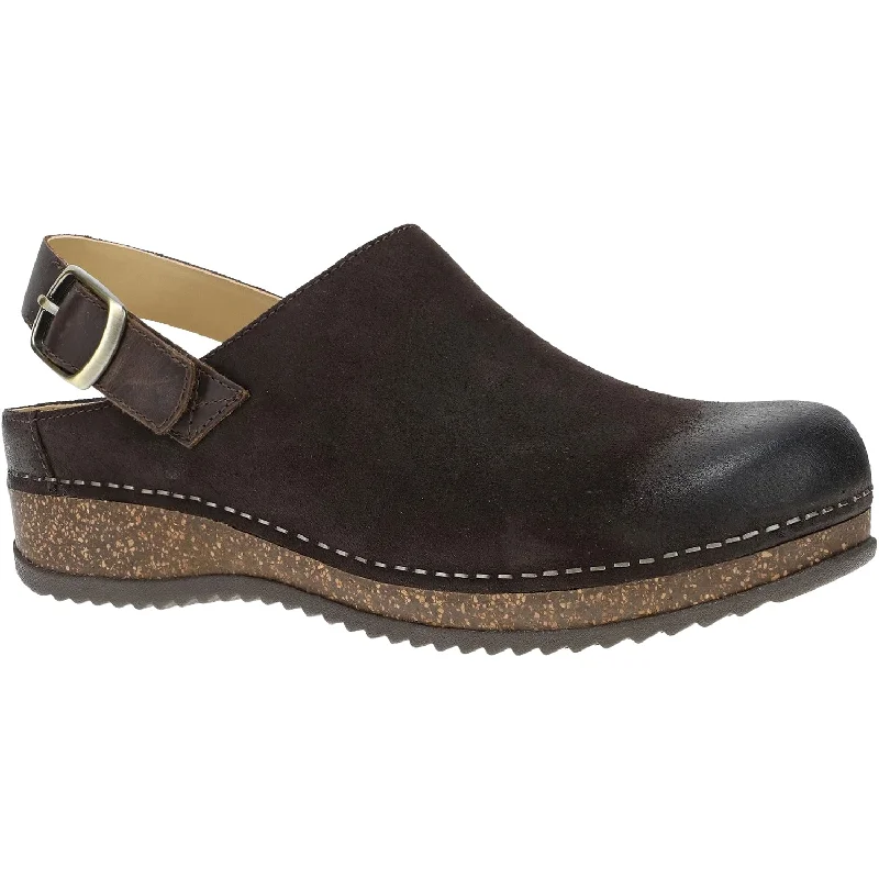 Chic and trendy women's shoes for the officeWomen's Dansko Merrin Chocolate Burnished Suede Chic and trendy women's shoes for the officeWomen's Dansko Merrin Chocolate Burnished Suede