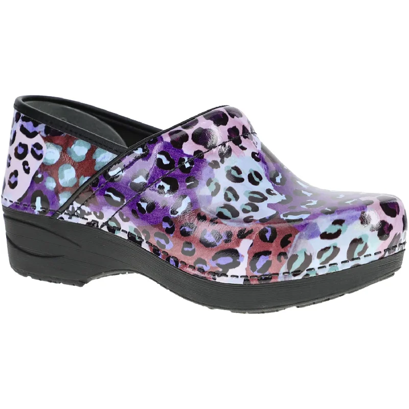 Timeless classic women's shoe designsWomen's Dansko XP 2.0 Purple Leopard Patent