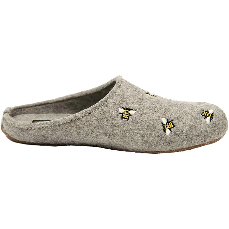Stylish and affordable women's shoesWomen's Haflinger API Silver Grey Wool